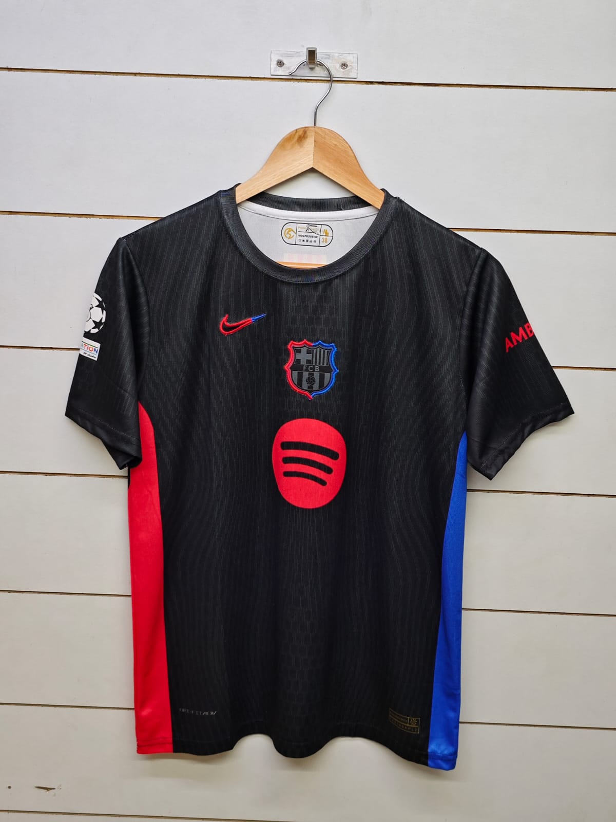 Barcelona Away Kit Stadium Version 24-25 Season | Embroidery Jersey