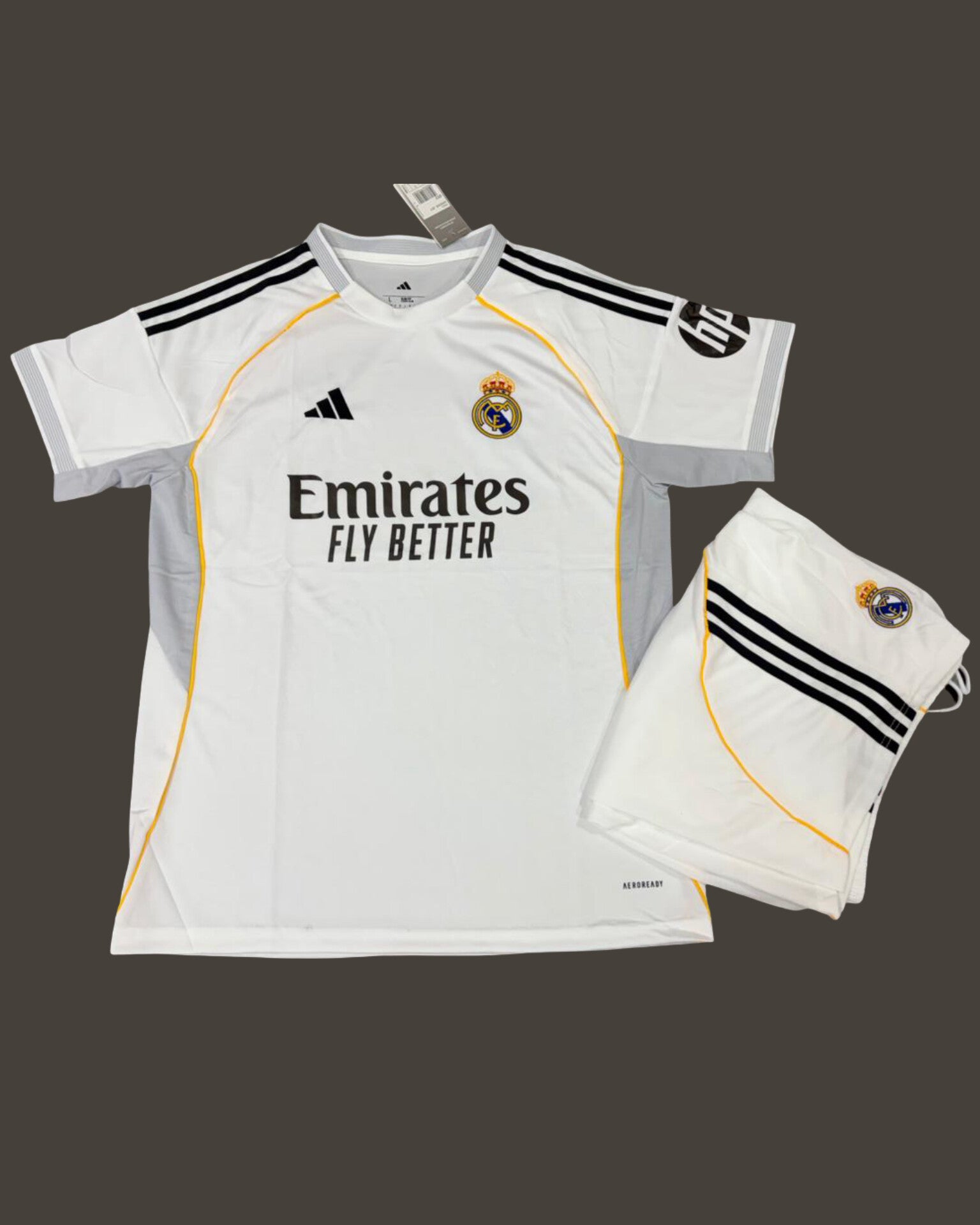 Real Madrid Fan version 25-26 Season | Embroidered Logo